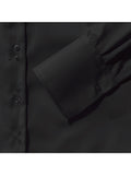 R946F - Körperbetonte Stretch Bluse -⁠ 3/4 Arm