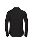 R946F - Körperbetonte Stretch Bluse -⁠ 3/4 Arm