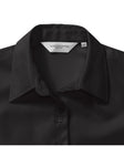 R946F - Körperbetonte Stretch Bluse -⁠ 3/4 Arm