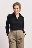 Women’s Poplin Shirt LS