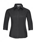 R926F - 3/4 sleeve Poplin Shirt Lady