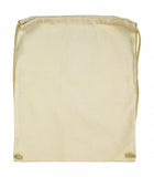 Cotton Drawstring Backbag (incl. 1seitigen Print)