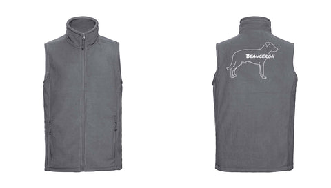 Beauceron - Fleece Body Warmer - Customized