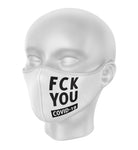 Modischer Gesichtsmaske - "FCK YOU COVID-19"