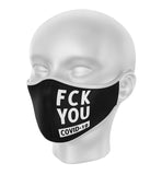 Modischer Gesichtsmaske - "FCK YOU COVID-19"
