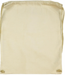 Organic Cotton Drawstring Backpack