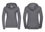 R266F - Ladies` Authentic Zipped Hood
