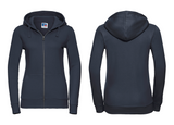 R266F - Ladies` Authentic Zipped Hood