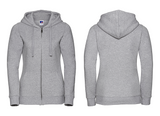 R266F - Ladies` Authentic Zipped Hood