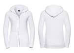 R266F - Ladies` Authentic Zipped Hood