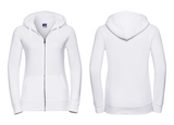 R266F - Ladies` Authentic Zipped Hood